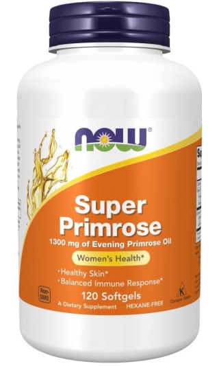 NOW Foods NOW FOODS Super Primrose (120 kaps.)