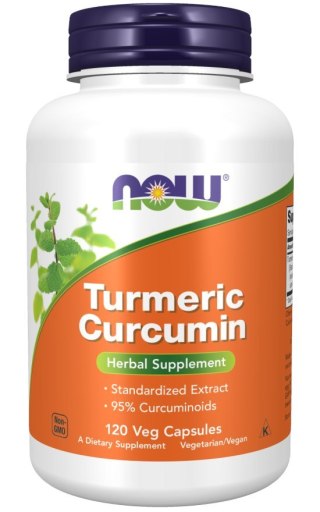 NOW Foods NOW FOODS Turmeric Curcumin 665 mg (120 kaps.)