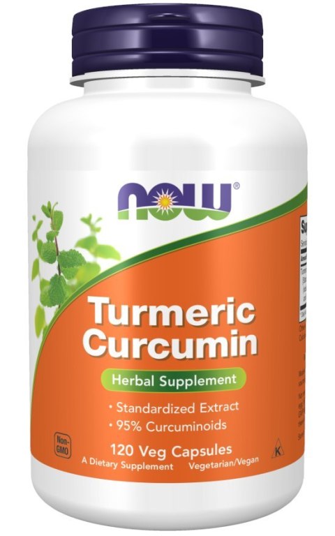NOW Foods NOW FOODS Turmeric Curcumin 665 mg (120 kaps.)