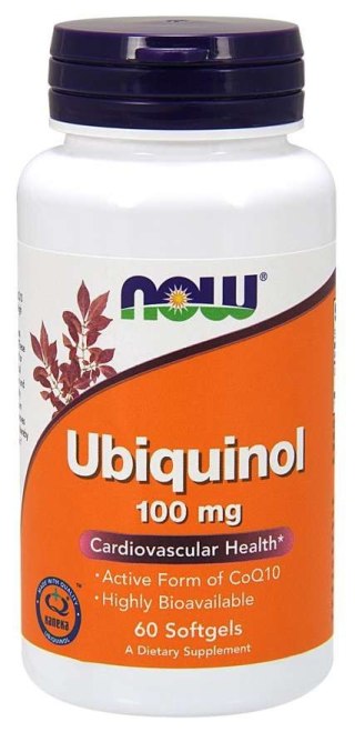 NOW Foods NOW FOODS Ubichinol - Koenzym Q10 100 mg (60 kaps.)