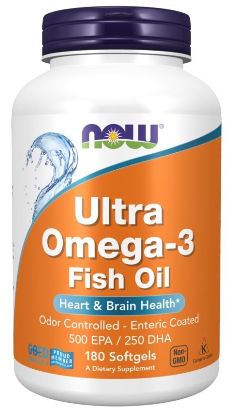 NOW Foods NOW FOODS Ultra Omega-3 (180 kaps.)