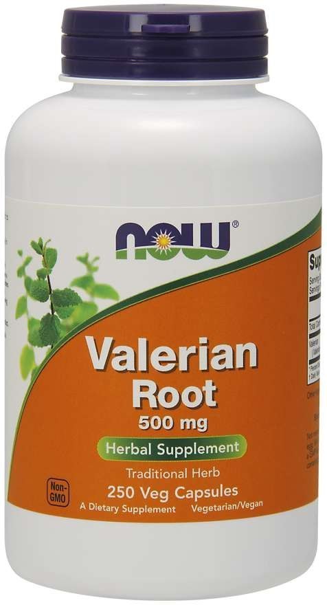 NOW Foods NOW FOODS Valerian Root (Waleriana) - Kozłek Lekarski 500 mg (250 kaps.)