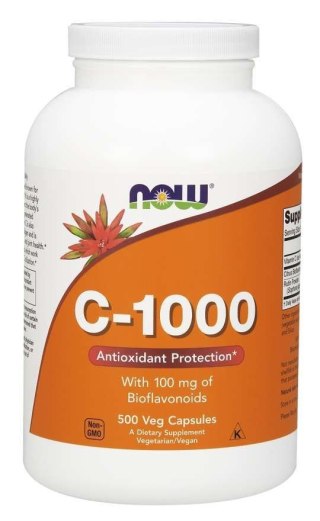NOW Foods NOW FOODS Witamina C 1000 mg z bioflawonoidami (500 kaps.)