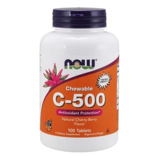 NOW Foods NOW FOODS Witamina C 500 mg (100 tabl.)