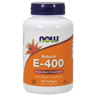 NOW Foods NOW FOODS Witamina E 400 IU (250 kaps.)