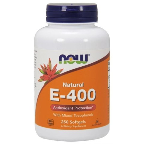 NOW Foods NOW FOODS Witamina E 400 IU (250 kaps.)