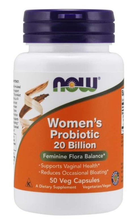 NOW Foods NOW FOODS Women's Probiotic - Probiotyk dla Kobiet 20 miliardów CFU (50 kaps.)