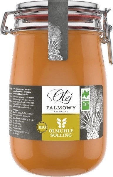 Ölmühle Solling ÖLMÜHLE SOLLING Bio czerwony olej palmowy (1000 ml)
