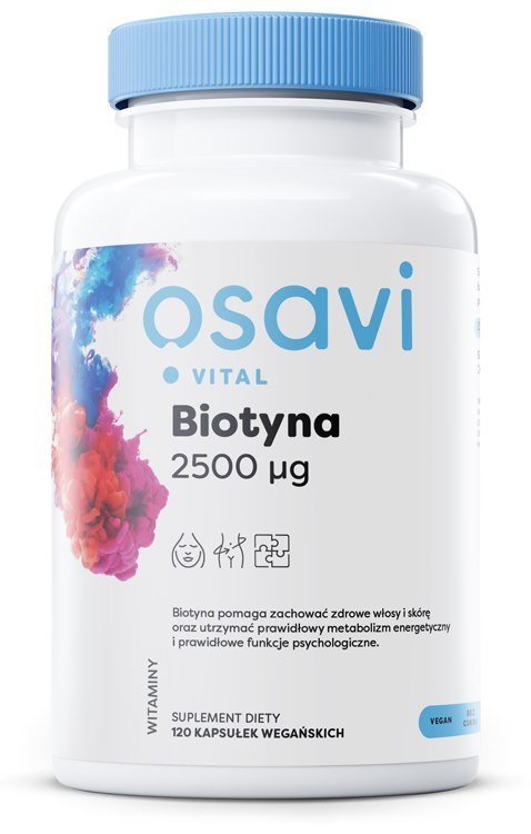 Osavi OSAVI Biotyna 2500 mcg (120 kaps.)