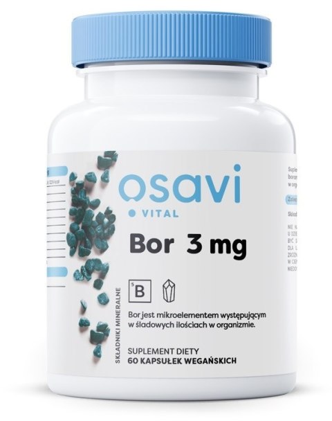 Osavi OSAVI Bor 3 mg (60 kaps.)