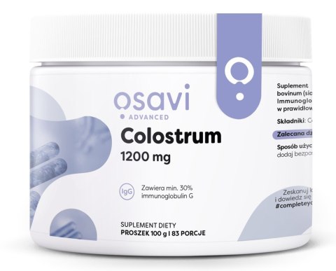 Osavi OSAVI Colostrum 1200 mg (100 g)