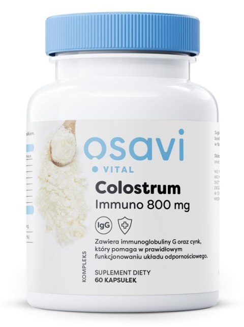 Osavi OSAVI Colostrum Immuno 400 mg (60 kaps.)