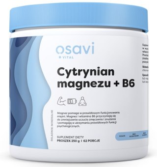 Osavi OSAVI Cytrynian magnezu + B6 (250 g)