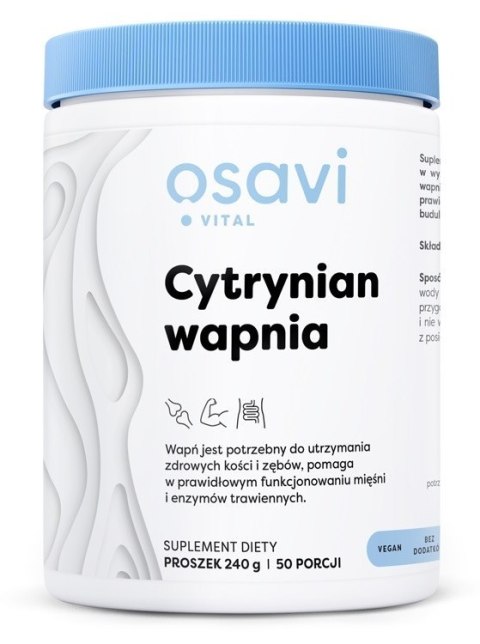 Osavi OSAVI Cytrynian wapnia w proszku (240 g)
