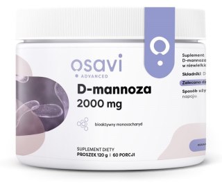 Osavi OSAVI D-mannoza 2000 mg (120 g)
