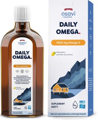 Osavi OSAVI Daily Omega 1600 mg - smak cytrynowy (250 ml)