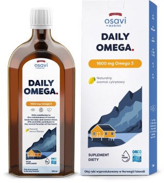 Osavi OSAVI Daily Omega 1600 mg - smak cytrynowy (500 ml)
