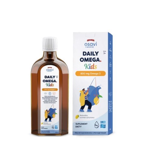 Osavi OSAVI Daily Omega Kids 800 mg - smak cytrynowy (250 ml)