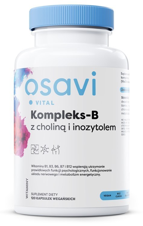 Osavi OSAVI Kompleks-B z choliną i inozytolem (120 kaps.)