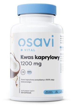 Osavi OSAVI Kwas kaprylowy 600 mg (120 kaps.)
