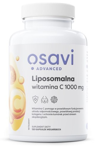 Osavi OSAVI Liposomalna witamina C 1000 mg (120 kaps.)