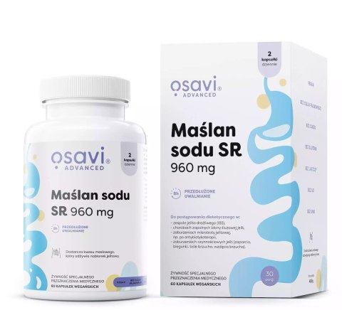 Osavi OSAVI Maślan Sodu SR (60 kaps.)