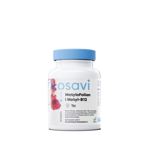 Osavi OSAVI MetyloFolian i Metyl-B12 (60 kaps.)