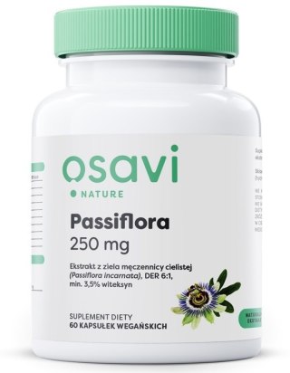 Osavi OSAVI Passiflora - ekstrakt 250 mg (60 kaps.)