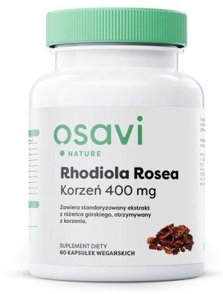 Osavi OSAVI Rhodiola Rosea - Różeniec Górski 400 mg (60 kaps.)