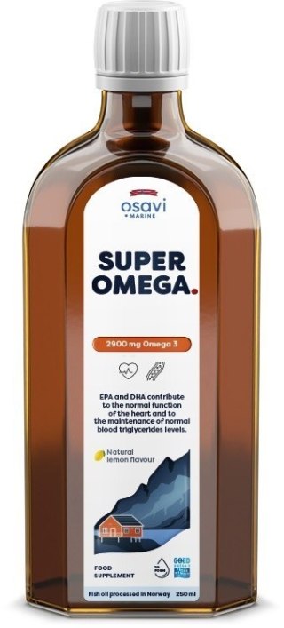 Osavi OSAVI Super Omega, 2900 mg - smak cytrynowy (250 ml)