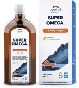 Osavi OSAVI Super Omega, 2900 mg - smak cytrynowy (500 ml)