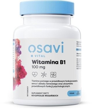 Osavi OSAVI Witamina B1 100 mg (60 kaps.)