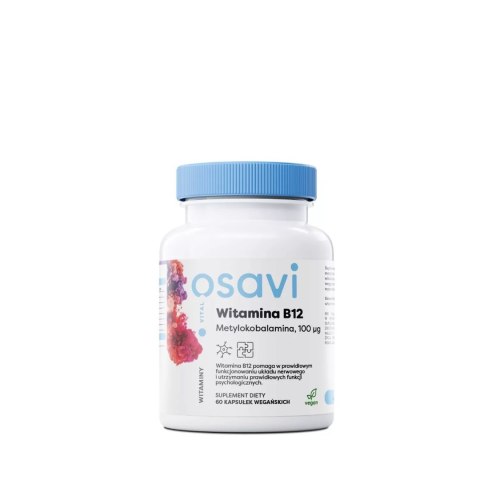 Osavi OSAVI Witamina B12 100 mcg (60 kaps.)
