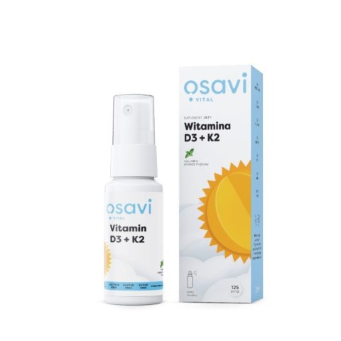 Osavi OSAVI Witamina D3 + K2 Spray - smak miętowy (25 ml)