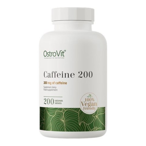 OstroVit OSTROVIT Kofeina 200 mg VEGE (200 tabl.)