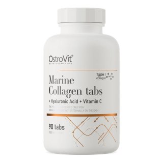 OstroVit OSTROVIT Kolagen Morski + Kwas Hialuronowy + Witamina C (90 tabl.)