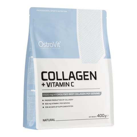 OstroVit OSTROVIT Kolagen + Witamina C naturalny (400 g)