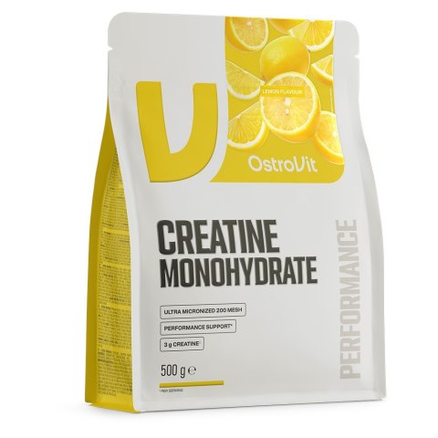 OstroVit OSTROVIT Monohydrat Kreatyny - smak cytrynowy (500 g)