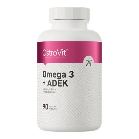 OstroVit OSTROVIT Omega 3 + ADEK (90 kaps.)