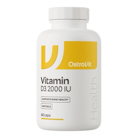OstroVit OSTROVIT Witamina D3 2000 IU (60 kaps.)