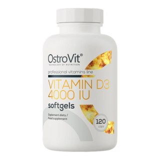 OstroVit OSTROVIT Witamina D3 4000 IU (120 kaps.)