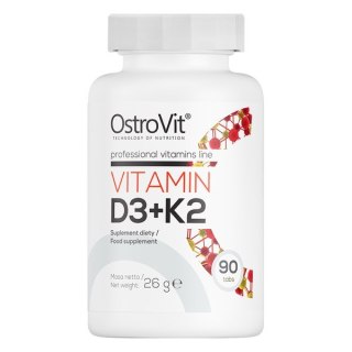OstroVit OSTROVIT Witamina D3 + K2 (90 tabl.)