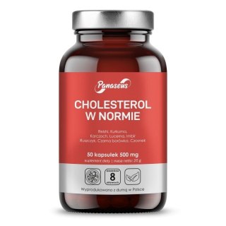 Panaseus PANASEUS Cholesterol w normie (50 kaps.)