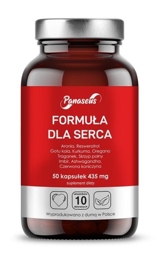 Panaseus PANASEUS Formuła Dla Serca (50 kaps.)