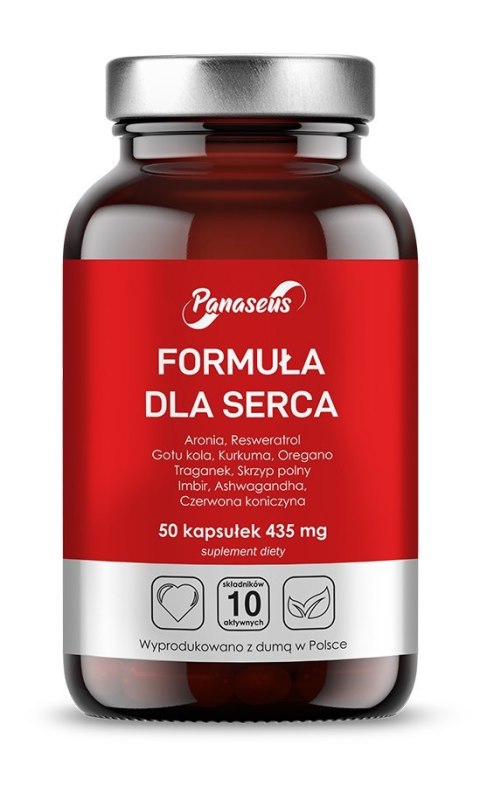 Panaseus PANASEUS Formuła Dla Serca (50 kaps.)