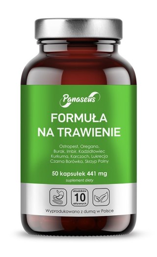 Panaseus PANASEUS Formuła Na Trawienie (50 kaps.)