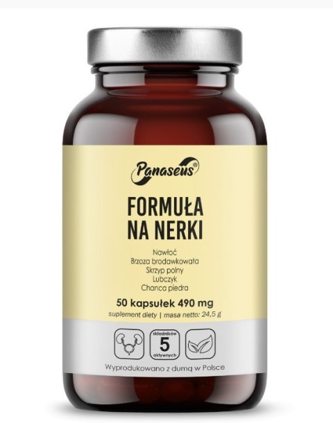 Panaseus PANASEUS Formuła na nerki (50 kaps.)