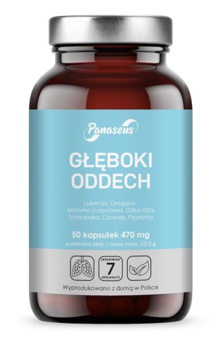 Panaseus PANASEUS Głęboki Oddech (50 kaps.)