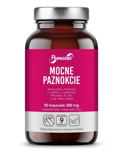 Panaseus PANASEUS Mocne paznokcie (50 kaps.)