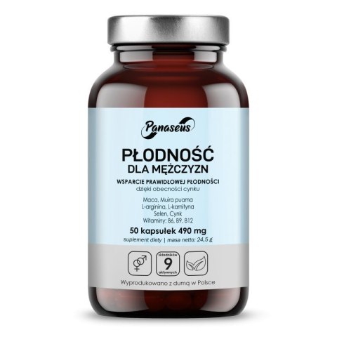 Panaseus PANASEUS Płodność Mężczyzna (50 kaps.)